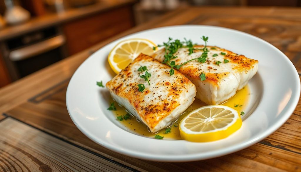 baked cod fillets