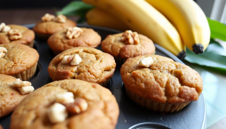 banana bread mini muffins