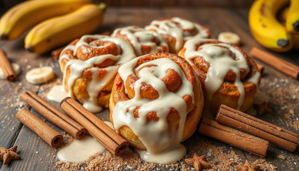 banana cinnamon rolls recipe