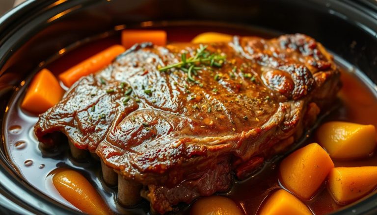 beef rib steak slow cooker recipe