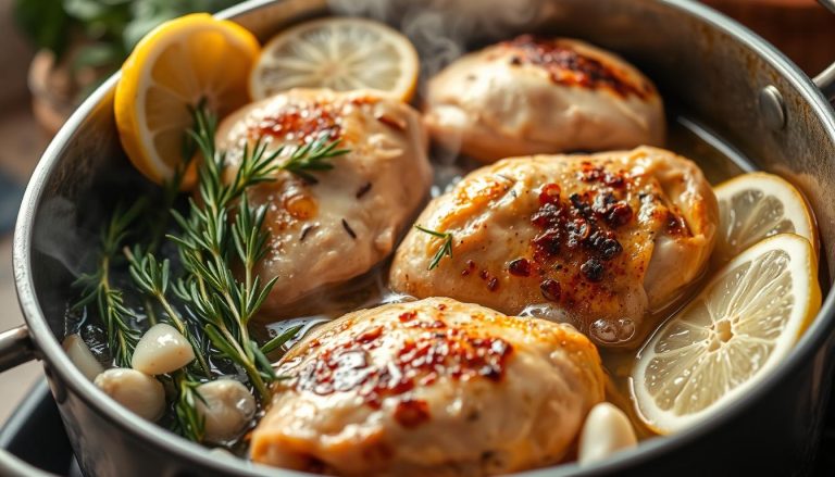 boiling chicken thighs recipe