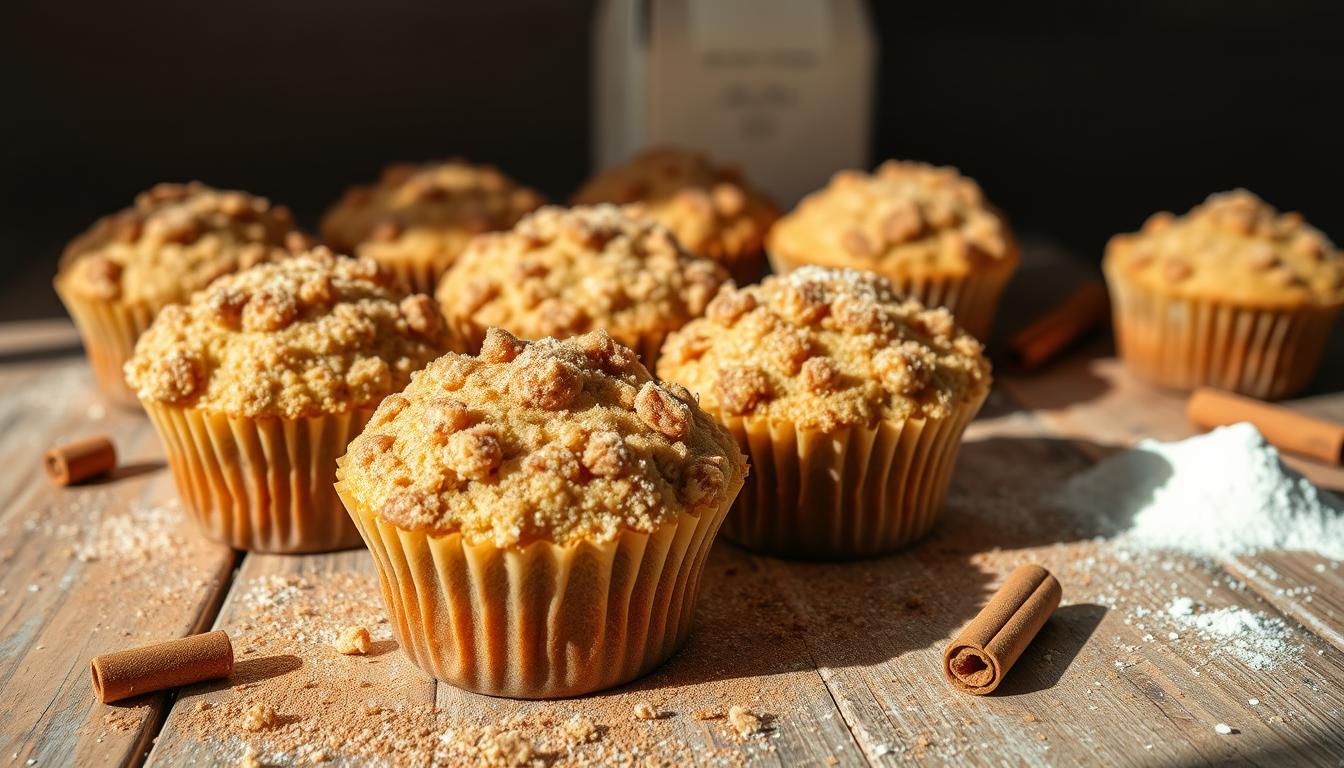 cinnamon streusel muffins