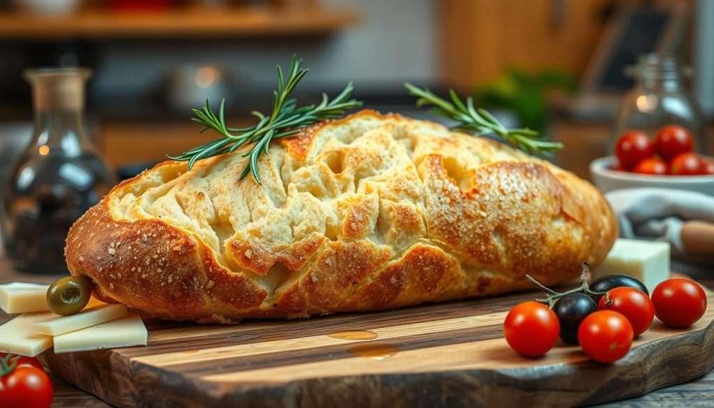 delicious prosciutto bread