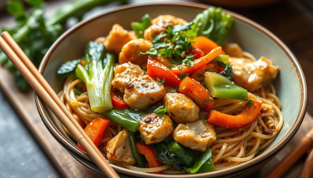 delicious stir fry dish