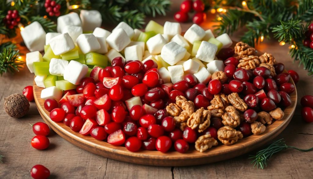 easy cranberry salad ingredients