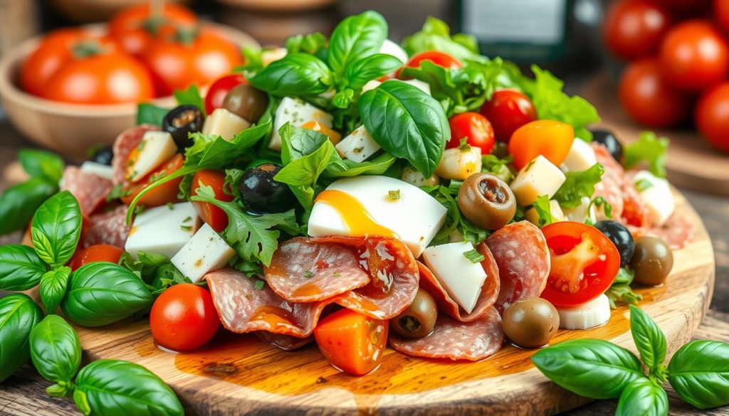 homemade antipasto salad