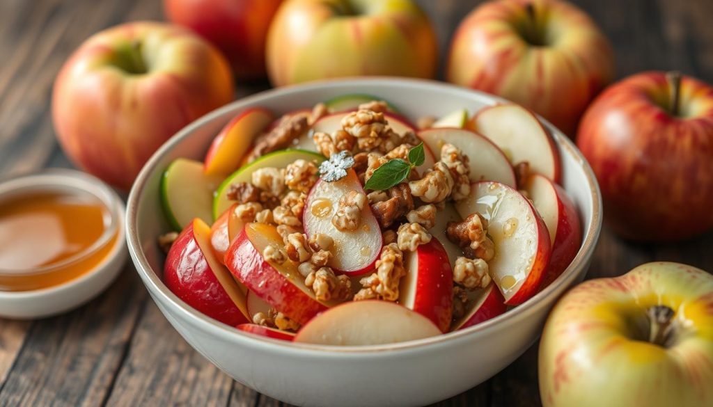 homemade apple salad