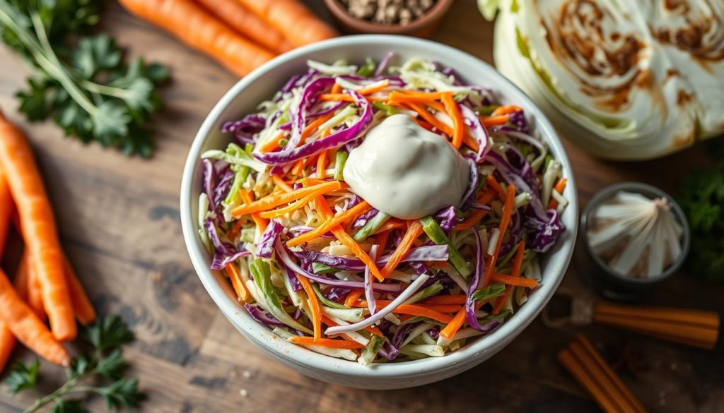 homemade coleslaw