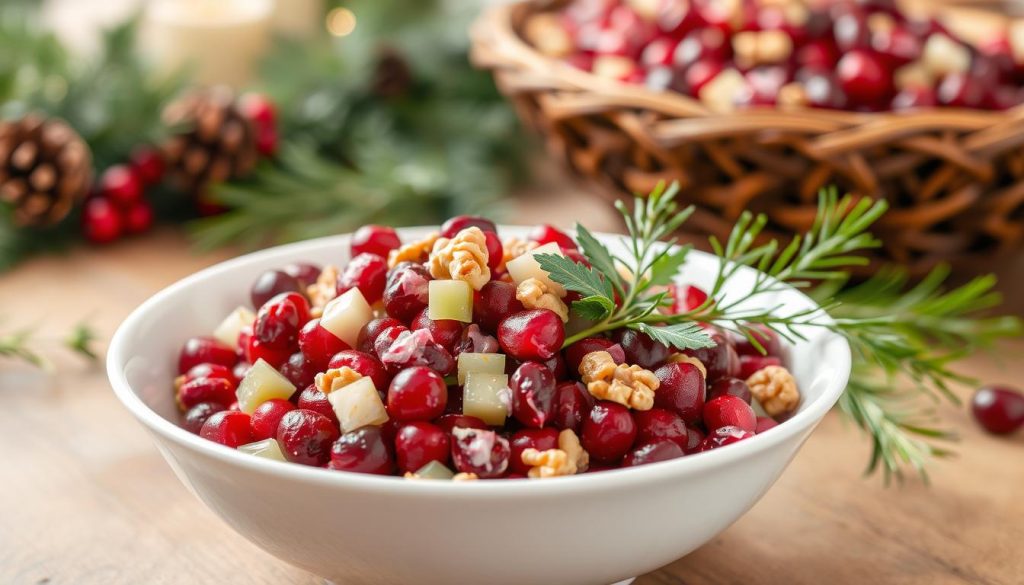 homemade cranberry salad