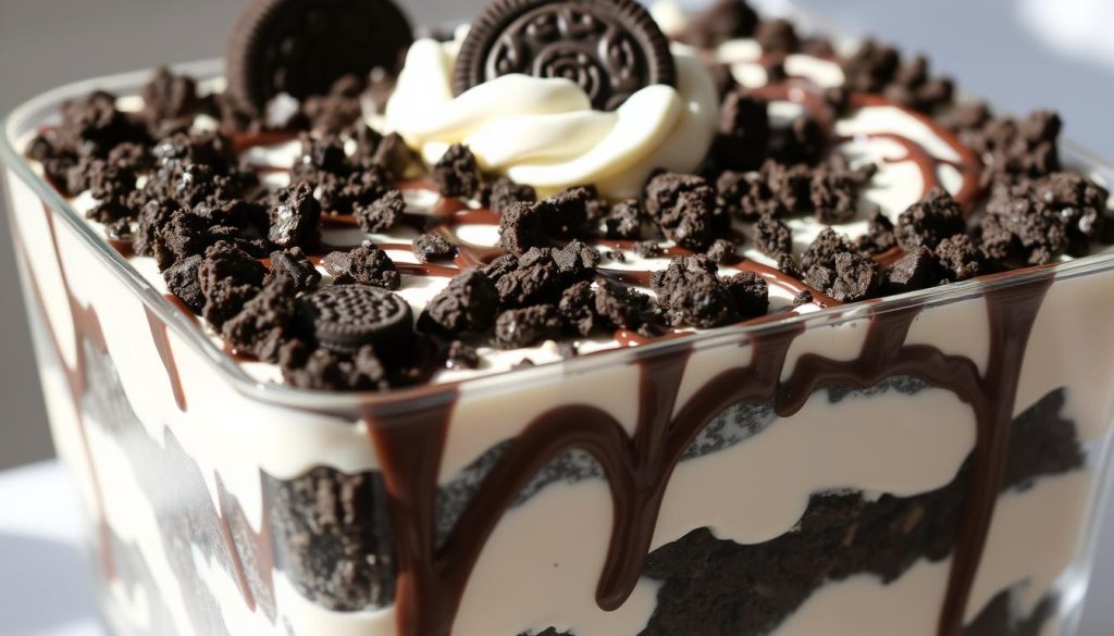 layered Oreo dessert