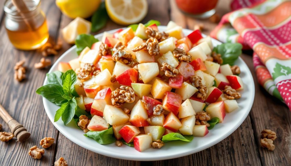 quick apple salad