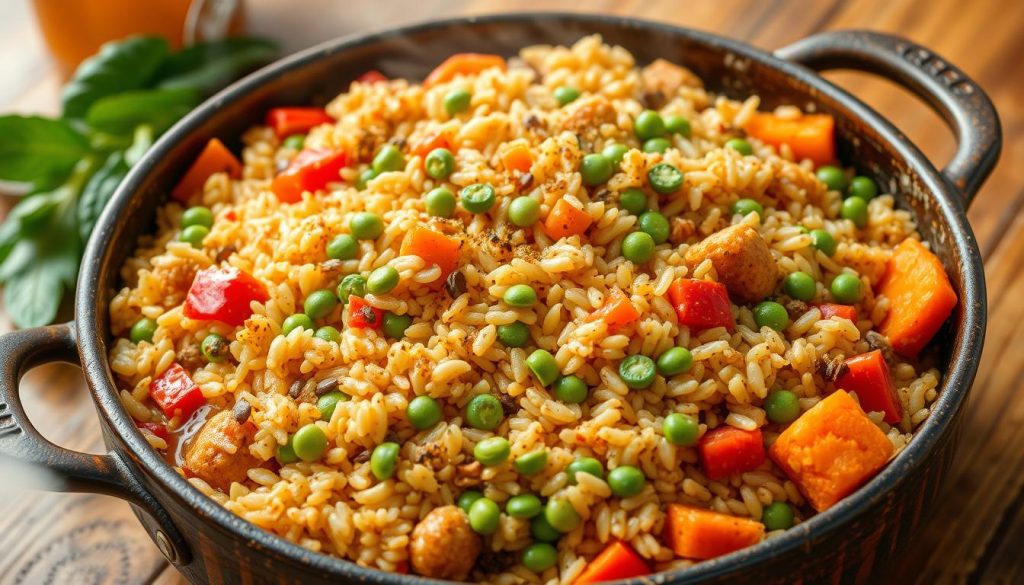 quick rice and grain-based one-pot meals