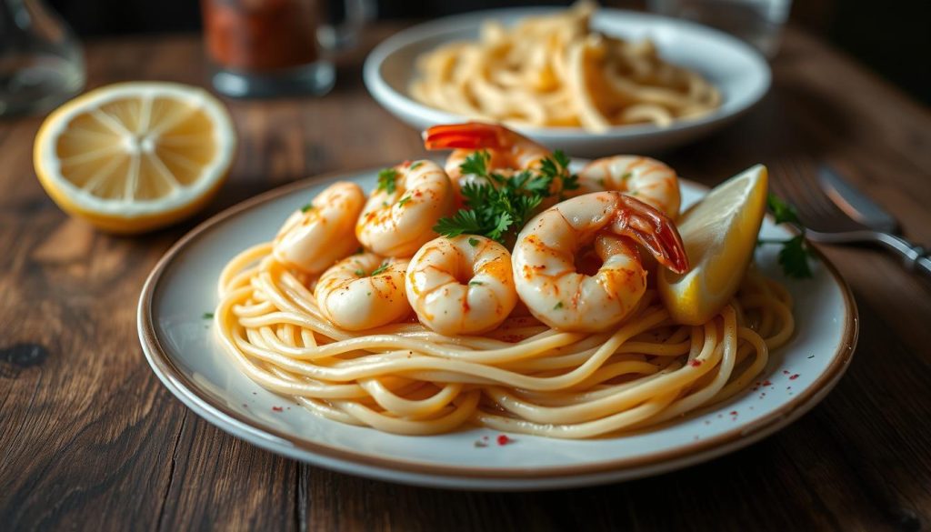 shrimp scampi dishes