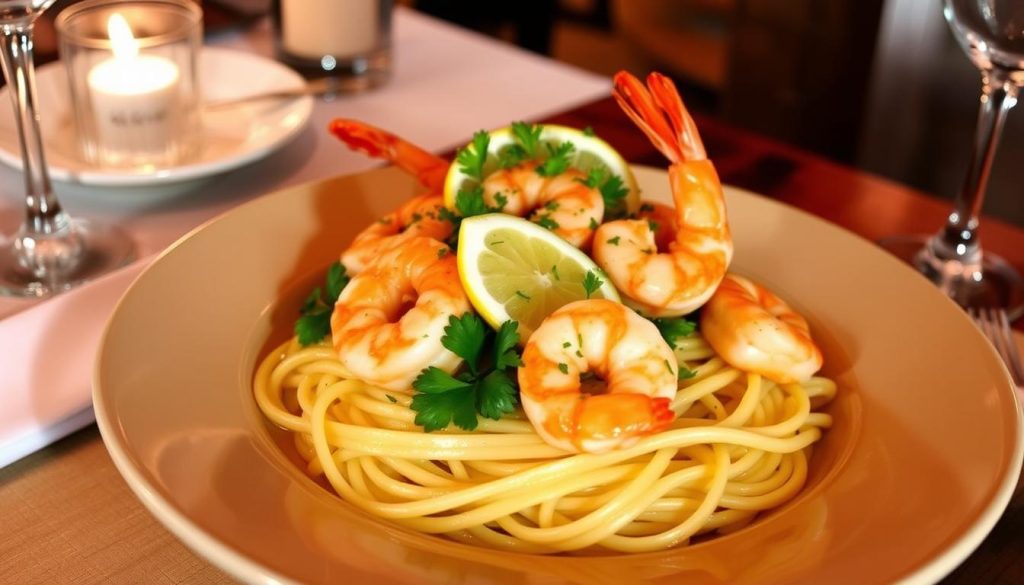 shrimp scampi dishes