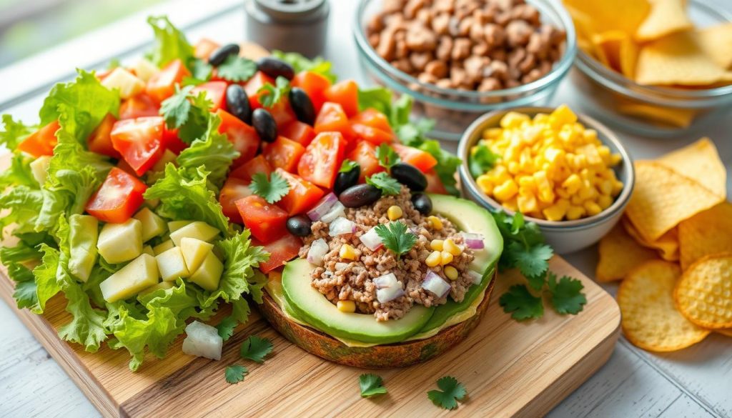 taco salad preparation