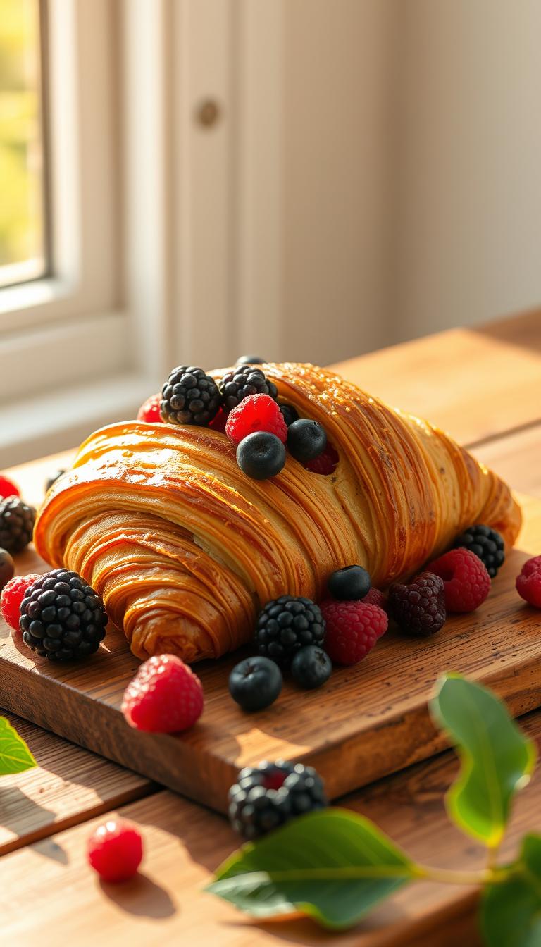 Berry Croissant Bake