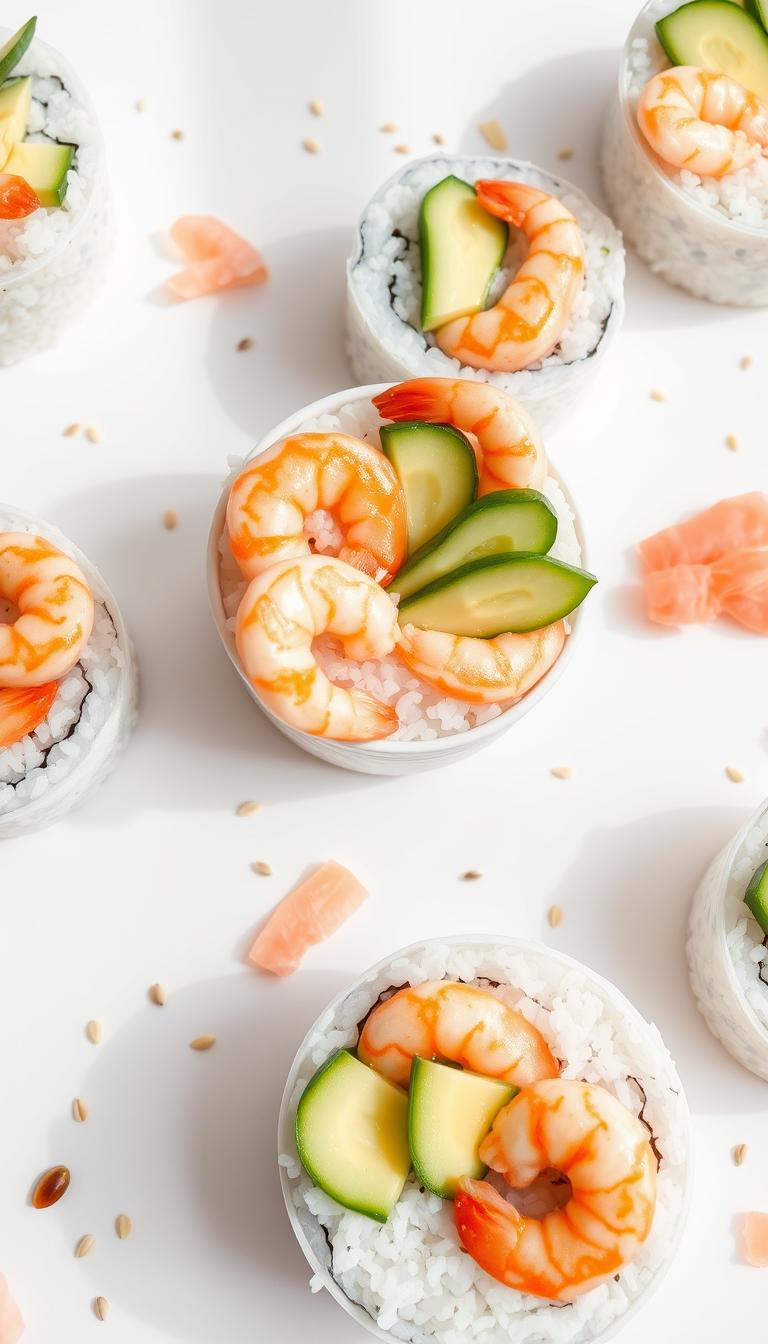 California Roll Sushi Bowls