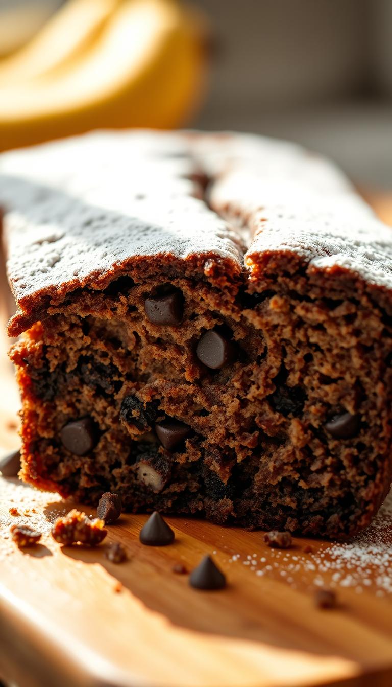 Chocolate Espresso Banana Bread