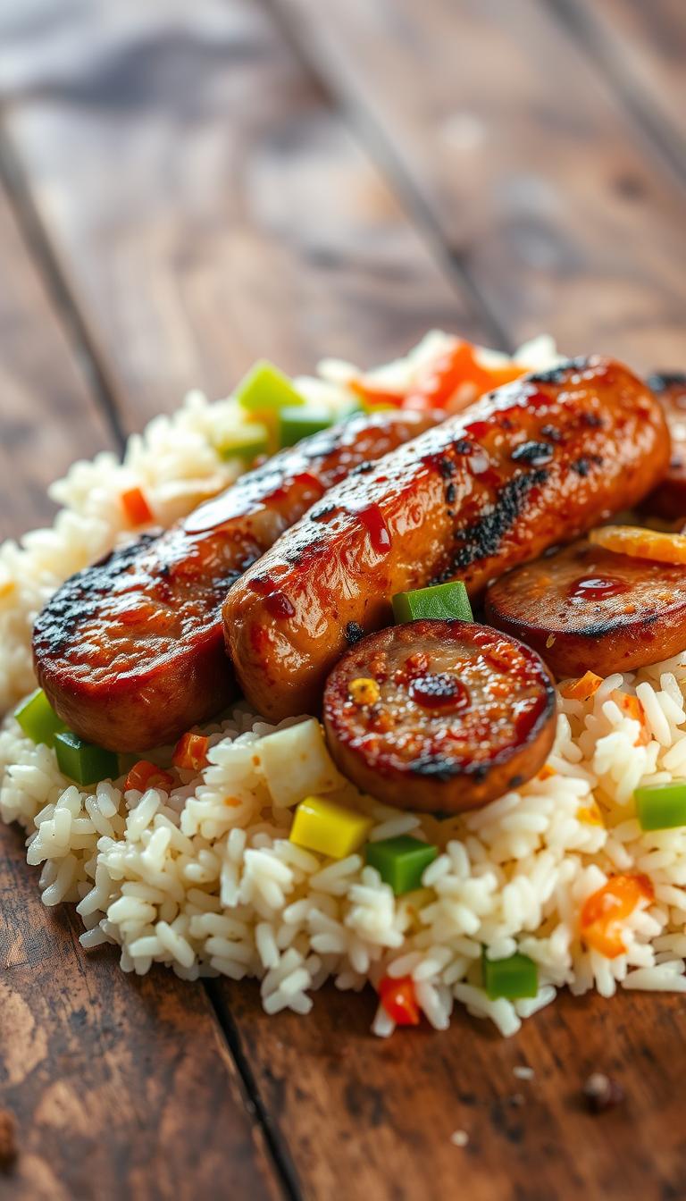 Delicious Sausage And Rice Recipe – Quick & Hearty Meal