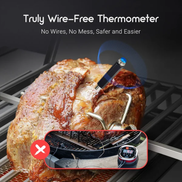 Tempwise Smart Bluetooth Oven Thermometer - Perfect for Stove, Grill, Sous Vide & Smoker - Image 4