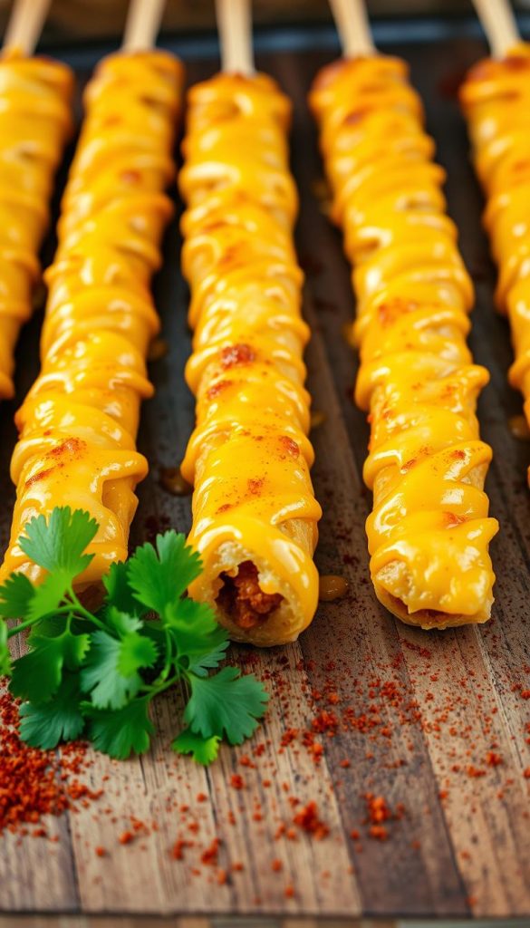 baking taco sticks