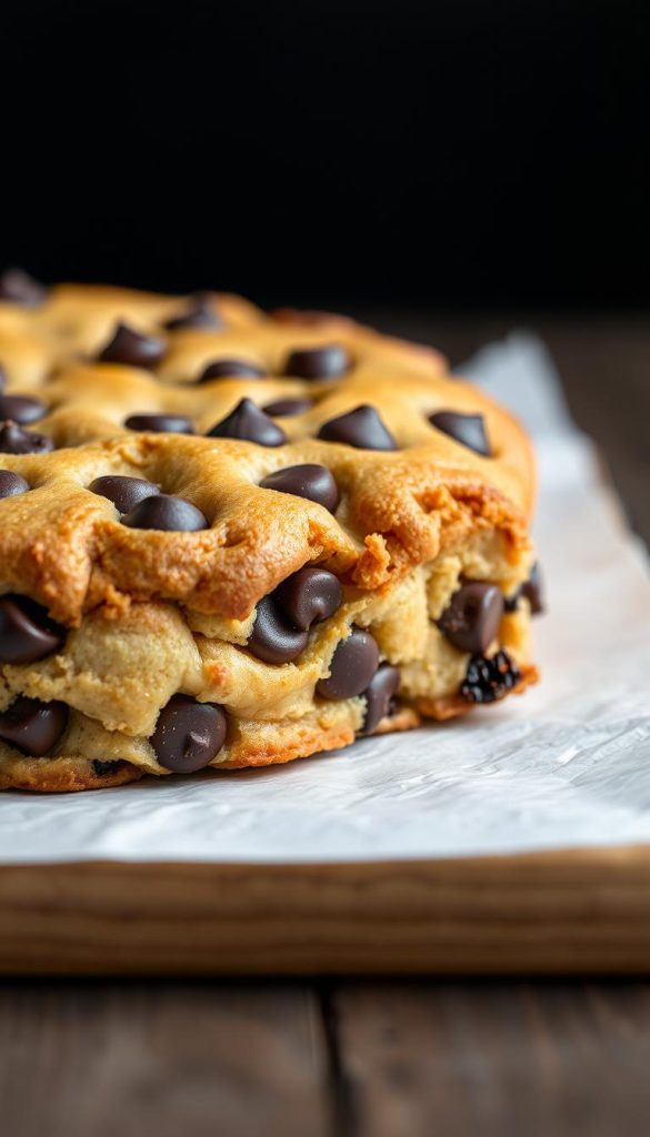 chocolate chip dessert