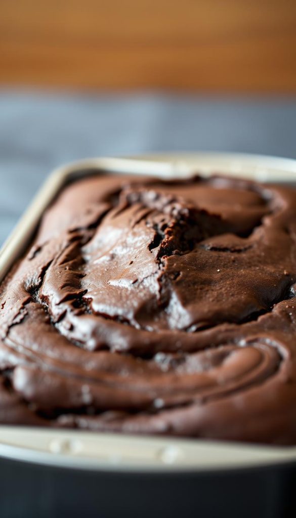 chocolate loaf pan dessert