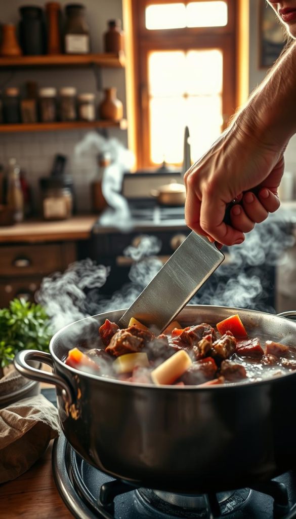 cooking techniques for beef stew