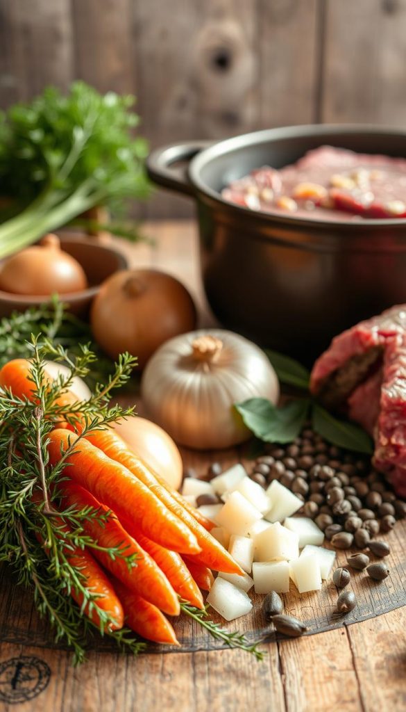 essential ingredients for stew