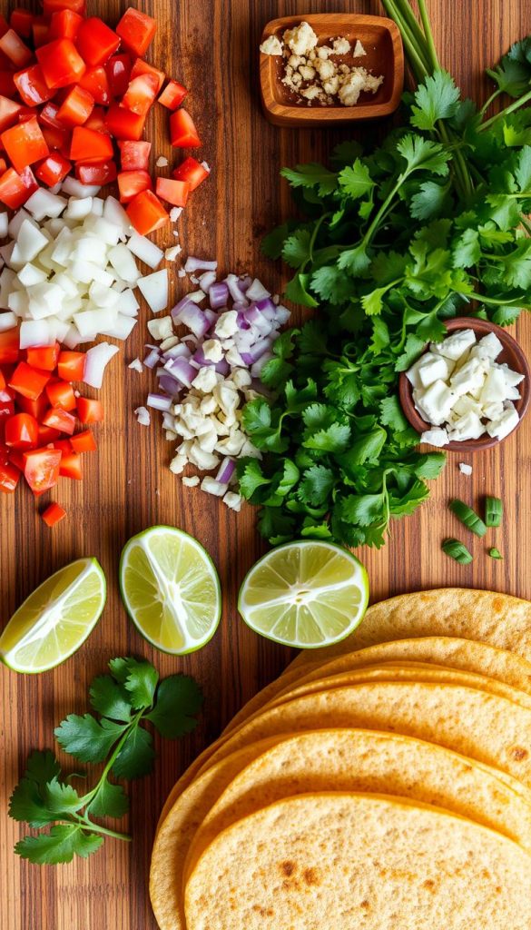 essential ingredients for tortilla dish