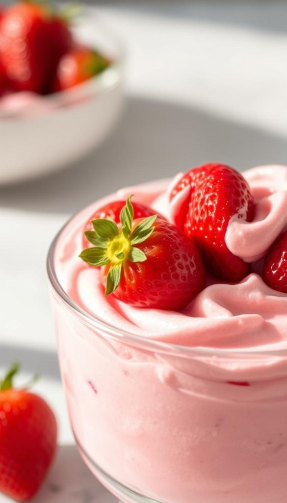 how to make strawberry mousse