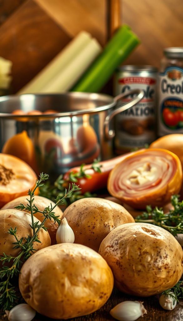 ingredients for potato soup