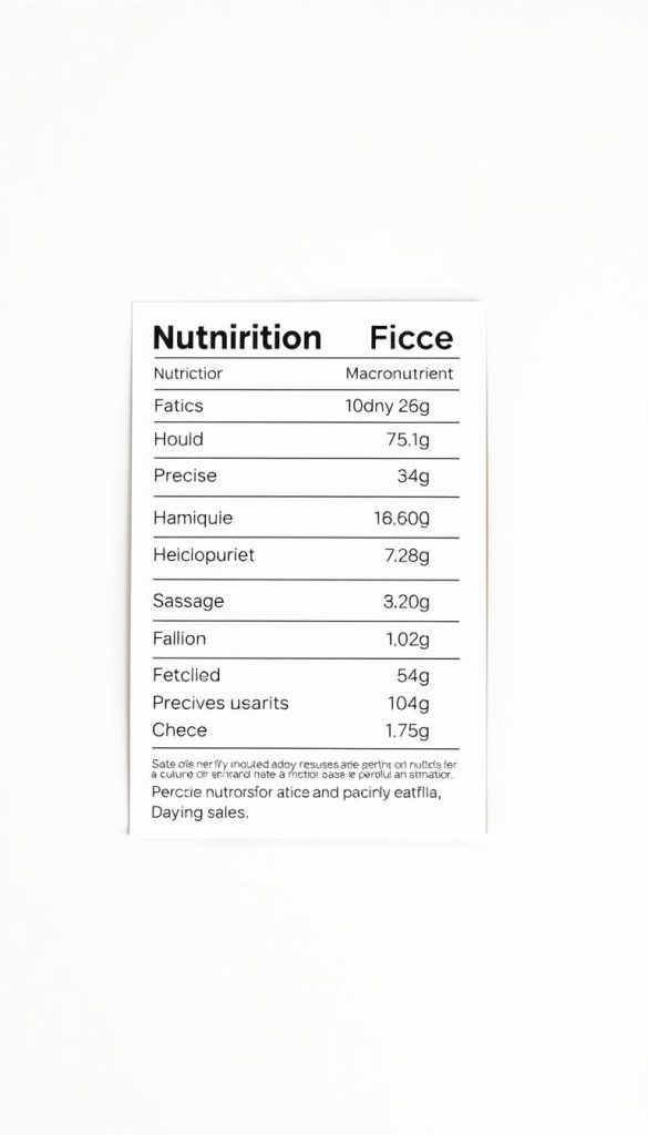 nutritional information for sausage and rice recipe