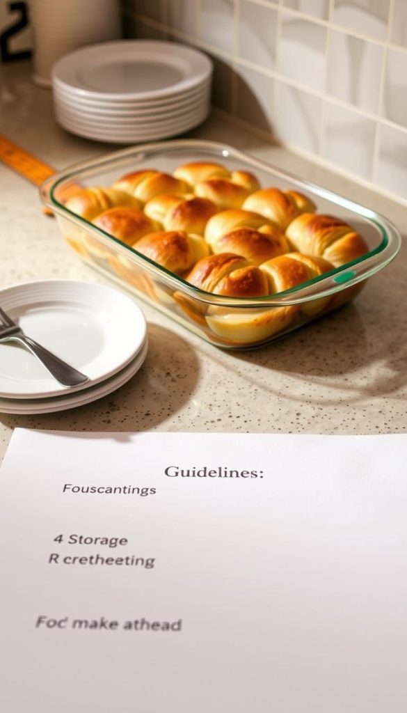 storage and reheating guidelines