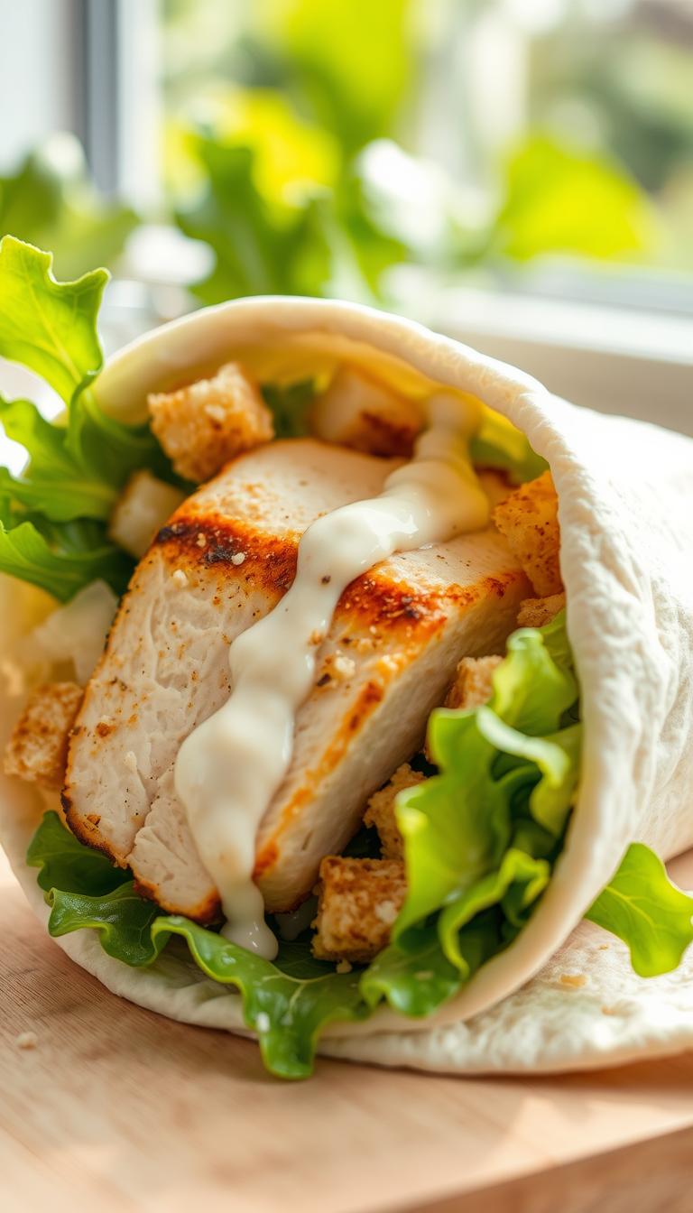 Chicken Caesar Wrap