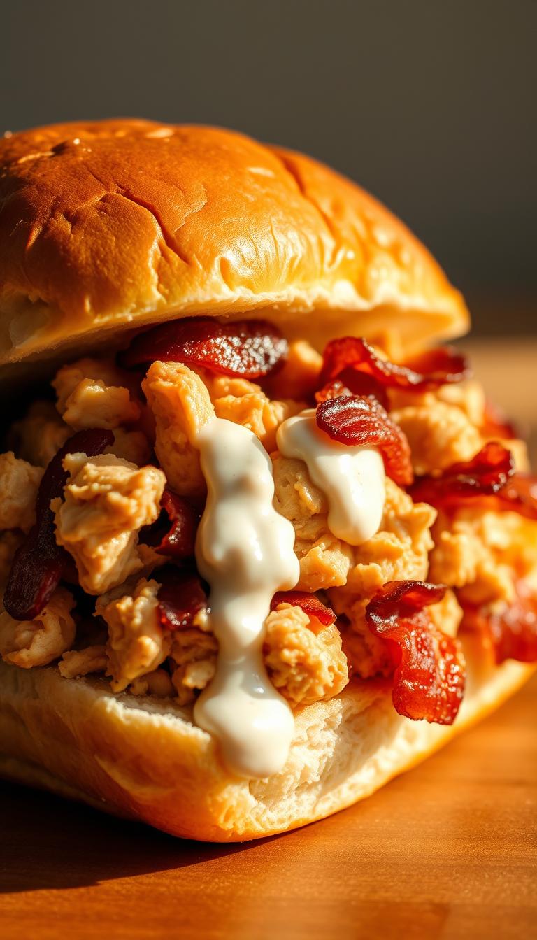 Chopped Chicken Bacon Ranch Sub