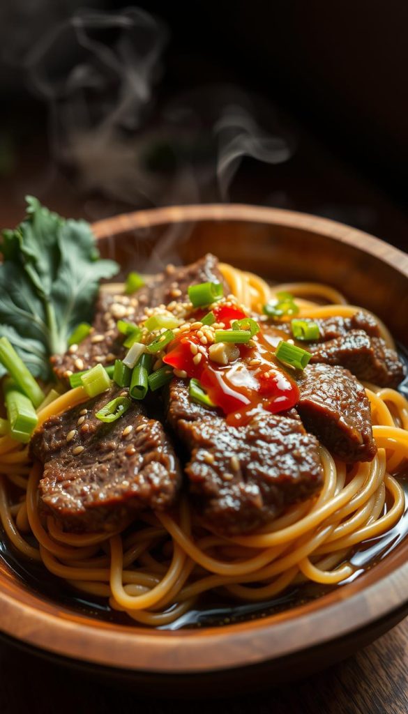 Quick Beef Noodle Bowl